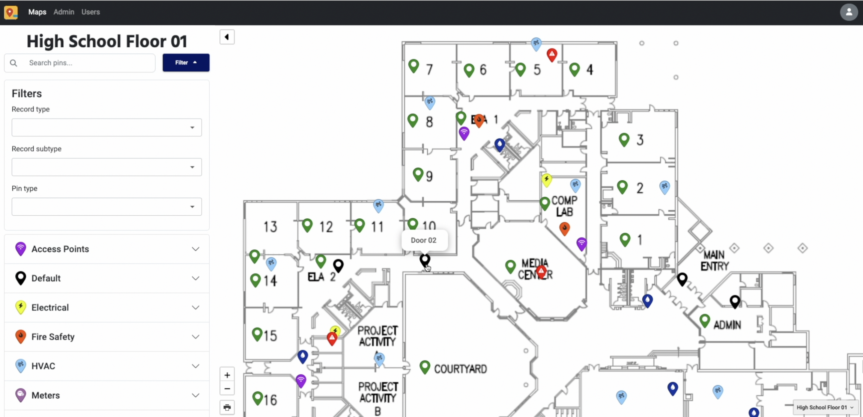 Interactive Mapping Feature
